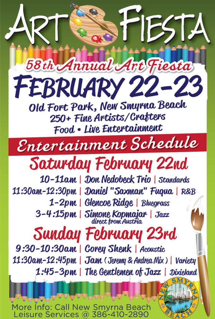 58th Annual Art Fiesta New Smyrna Beach Floriday